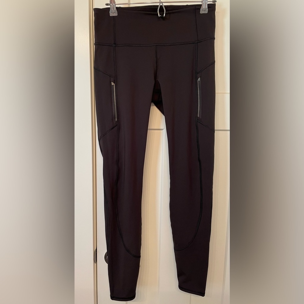 Athleta Ranier legging tights Medium tall black